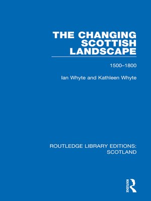 cover image of The Changing Scottish Landscape